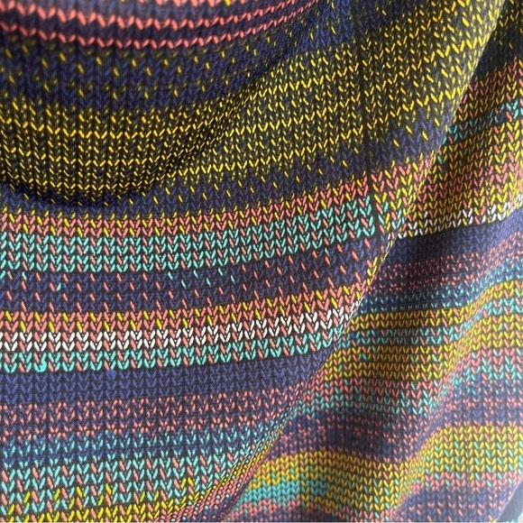 Women’s Love Life Live Striped Cowl Neck Buckle Detail Tank Top Size 2XL - Picture 2 of 10